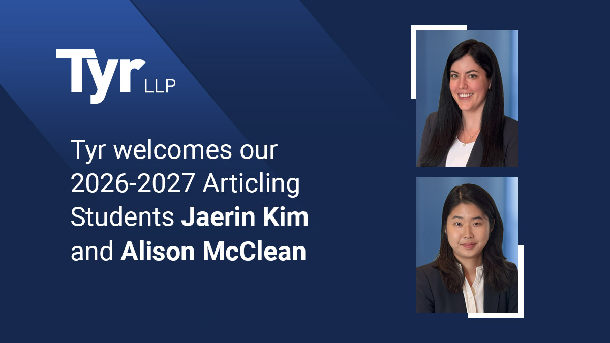 New Articling Students