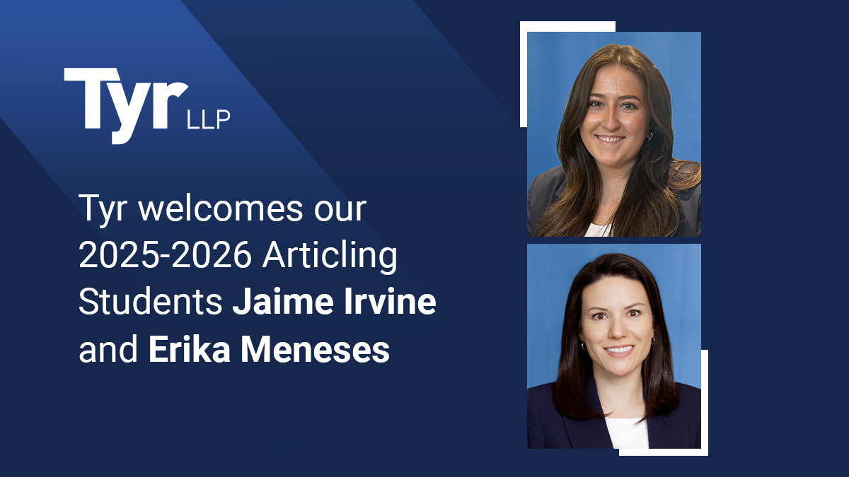 New Articling Students